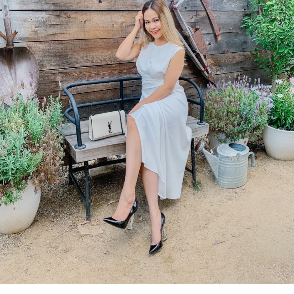 Elegant white dress